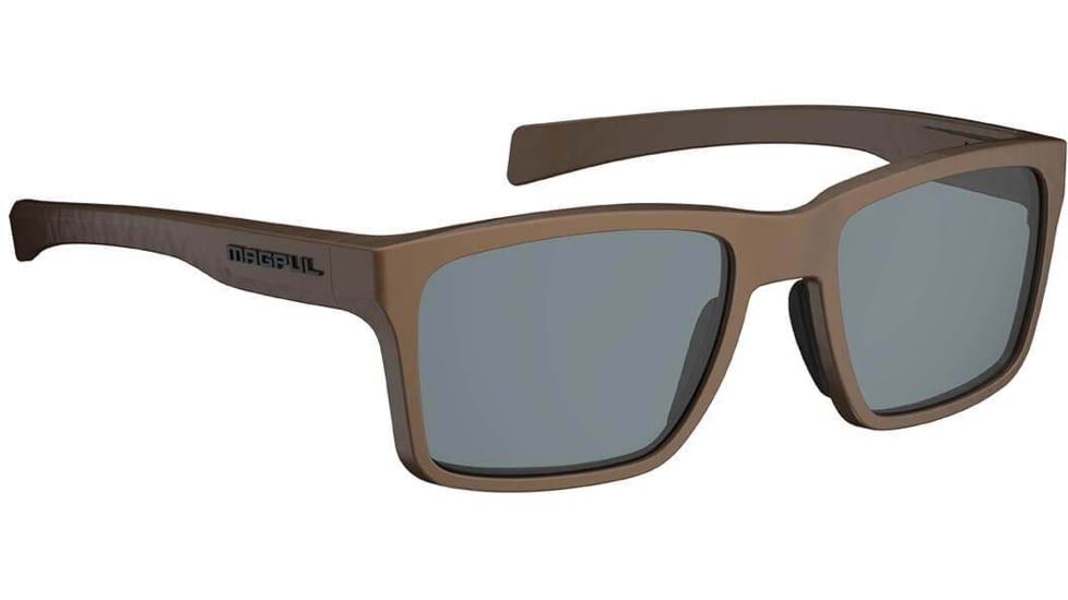 Magpul Industries Rider Eyewear, Burnt Bronze Frame, Gray Lenses, Polarized, MAG1277-1-225-1500