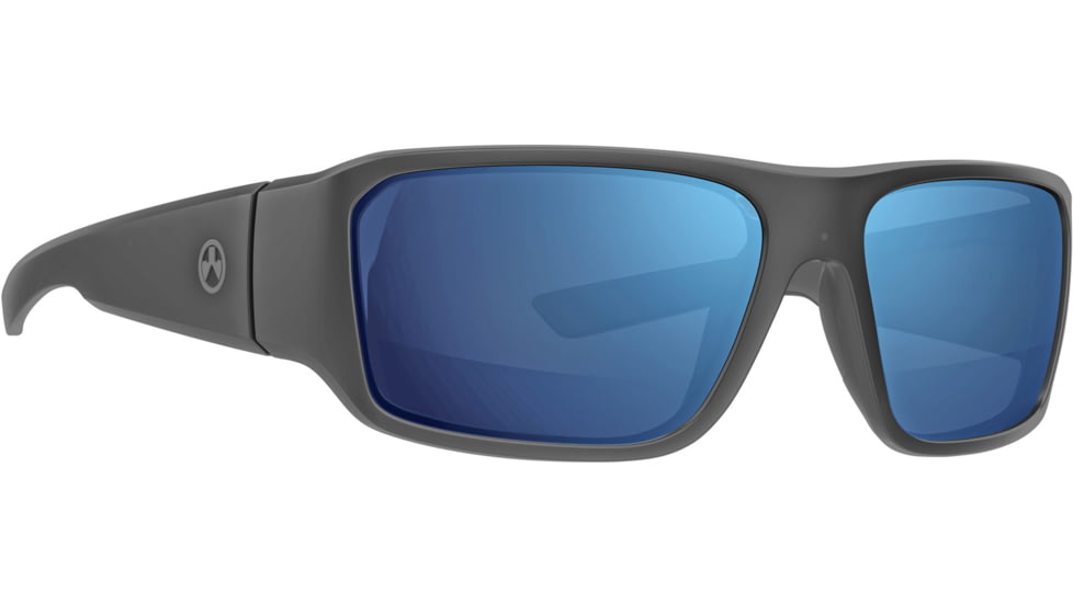 Magpul Industries Rift Shooting Glasses, Black Frame, Bronze Lens/Blue Mirror, MAG1126-1-001-2020