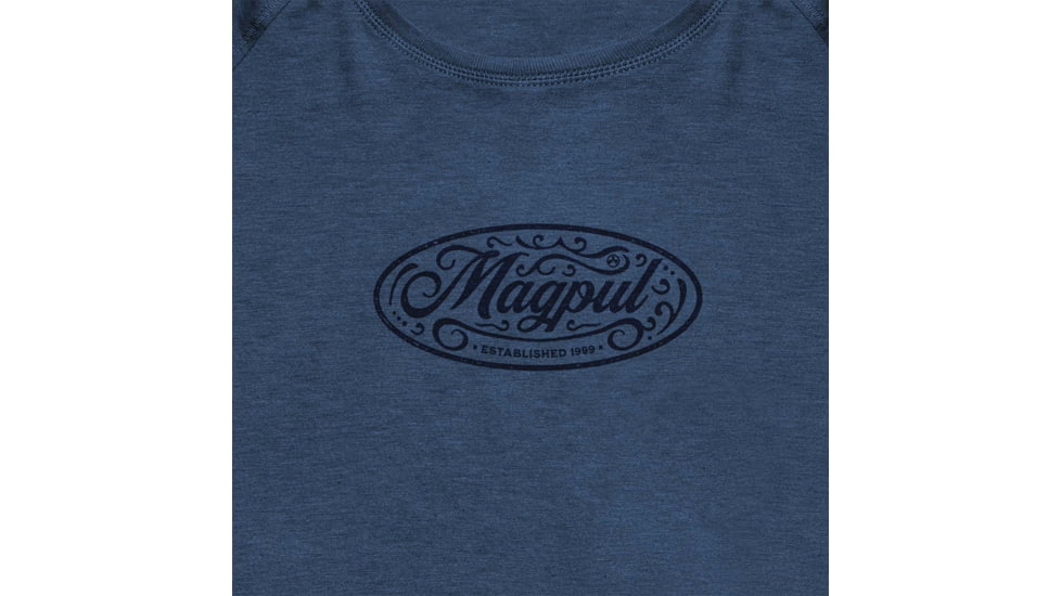 Magpul Industries Rodeo Long Sleeve T-Shirt - Womens, Navy, Large, MAG1230-411-L