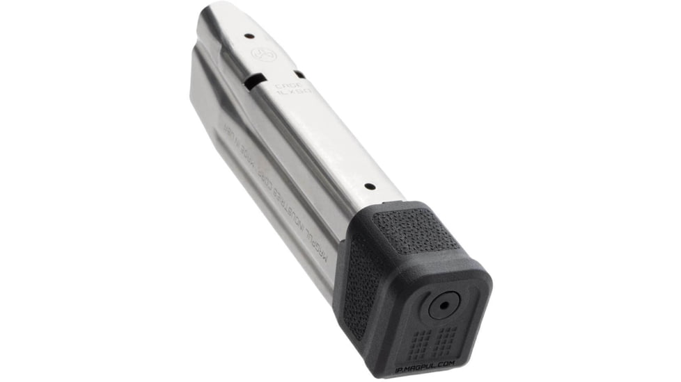 Magpul Industries SIG P320 9mm 21 Rounds Stainless Steel/Polymer Pistol Magazine, Silver/Black, MAG1465-SST
