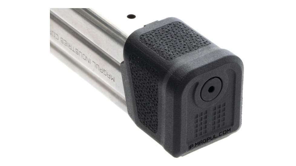 Magpul Industries SIG P320 9mm 21 Rounds Stainless Steel/Polymer Pistol Magazine, Silver/Black, MAG1465-SST