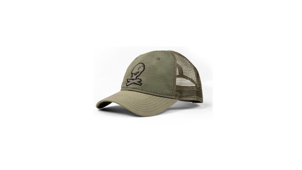 Magpul Industries Skull Ripstop Trucker Cap, Olive Drab MPIMAG911-ODG
