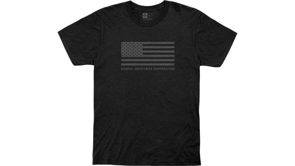 Magpul Industries Standard Cotton T-Shirt, Black, Large, MAG1121-001-L