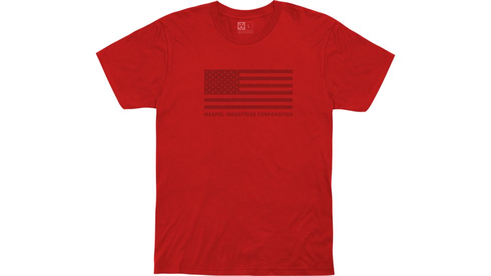 Magpul Industries Standard Cotton T-Shirt, Red, Small, MAG1121-610-S
