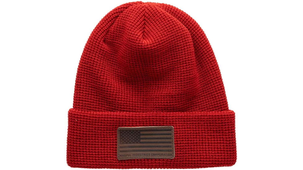 Magpul Industries Standard Watch Cap, Red, One Size, MAG1298-610