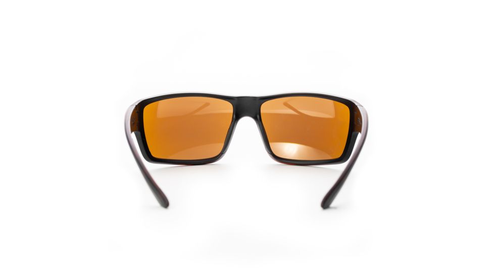 Magpul Industries Summit Sunglasses w/Polycarbonate Lens, Tortoise Frame, Bronze Lens w/ Blue Lens Mirror, P 250-028-028