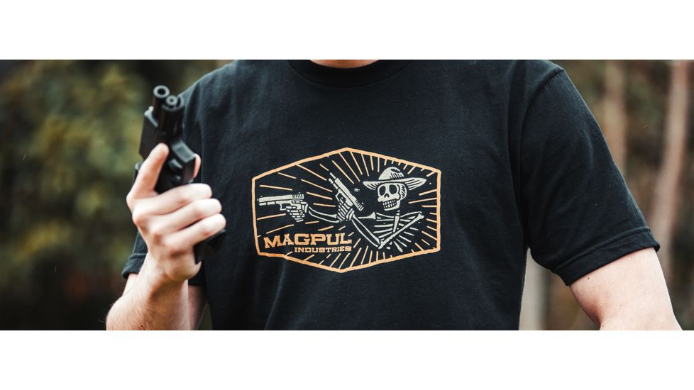Magpul Industries Tejas Cotton T-Shirt, Black, Small, MAG1120-001-S