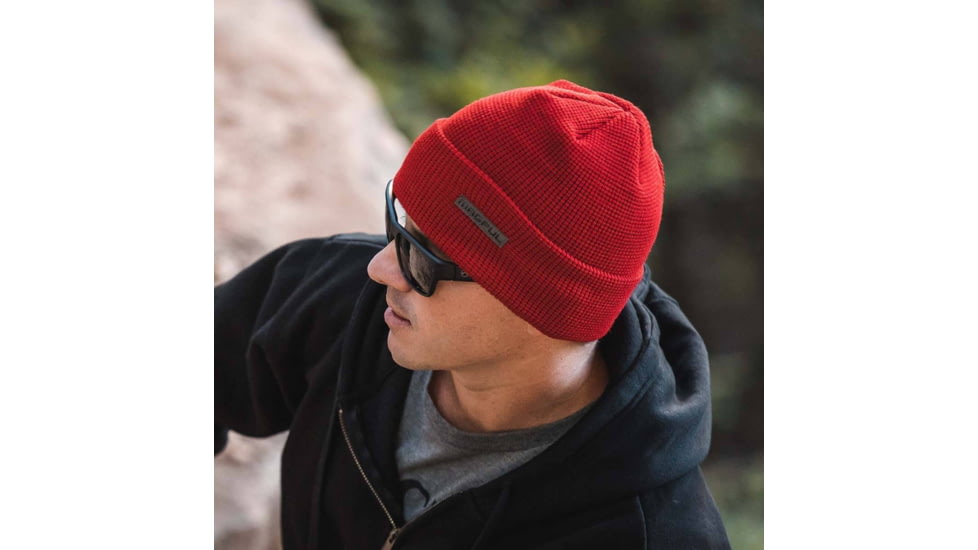 Magpul Industries Waffle Watch Cap - Mens, Red, OSFA, MAG1239610