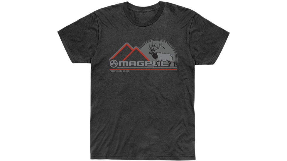 Magpul Industries Wapiti Short Sleeve Shirt - Mens, Charcoal Heather, Small, MAG1234-011-S