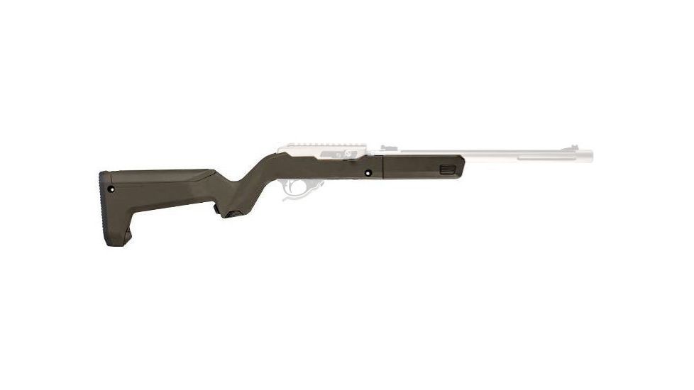 Magpul Industries X-22 Backpacker Stock - Ruger 10/22 Takedown,Olive Drab Green, MAG808-ODG