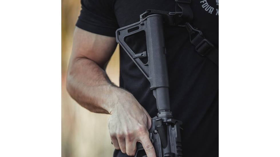 Magpul MAG1079-BLK BTR Arm Brace Polymer Black AR-Pistol Platform
