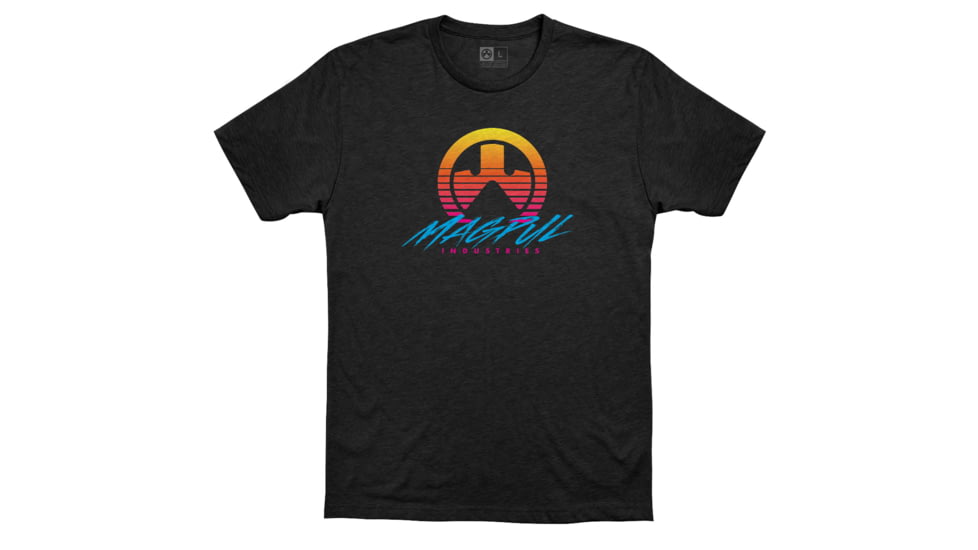 Magpul Industries Brenten CVC T-Shirt, Men's, Black, Small, MAG1134-001-S