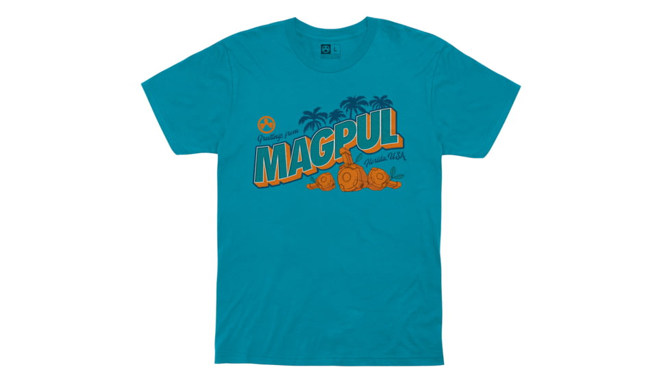 Magpul Industries Fresh Squeezed Freedom CVC T-Shirt, 2XL, Ocean Blue, MAG1170-441-2XL