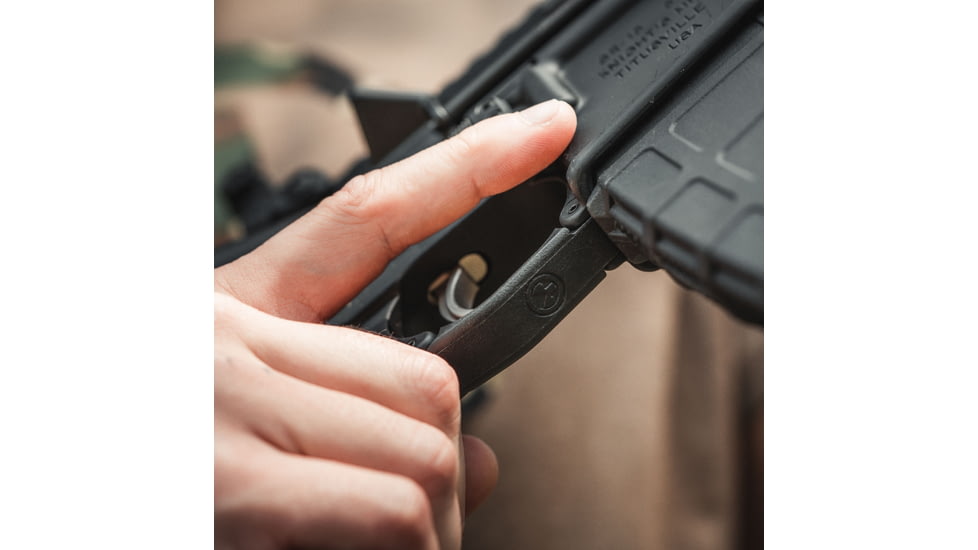 Magpul MAG1186-BLK MOE Enhanced Trigger Guard Black Polymer For AR-15, M4