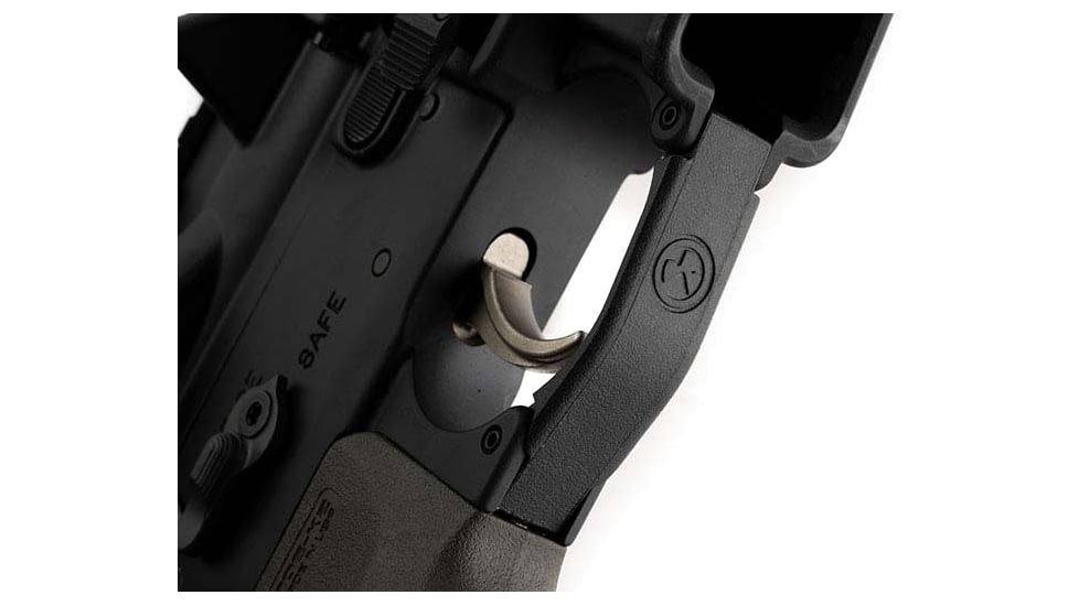 Magpul MAG1186-BLK MOE Enhanced Trigger Guard Black Polymer For AR-15, M4