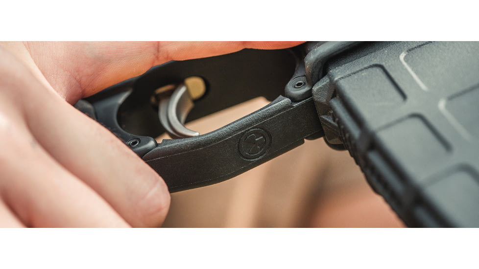 Magpul MAG1186-BLK MOE Enhanced Trigger Guard Black Polymer For AR-15, M4