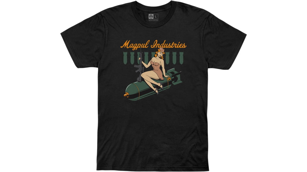 Magpul Bombshell Cotton T-Shirt - Men's, Black, 3XL, MAG1203-001-3X