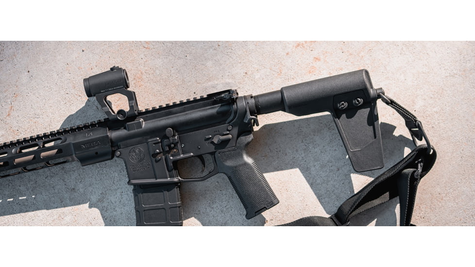 Magpul MAG1251BLK BDA Arm Brace Black AR15/M4 Compatible W/ Mil-Spec Pistol Amb