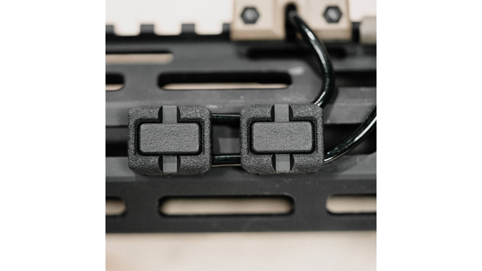 Magpul Industries Wire Control Kit M-LOK For M-LOK Rails, Polymer, Black, MAG1296-BLK 