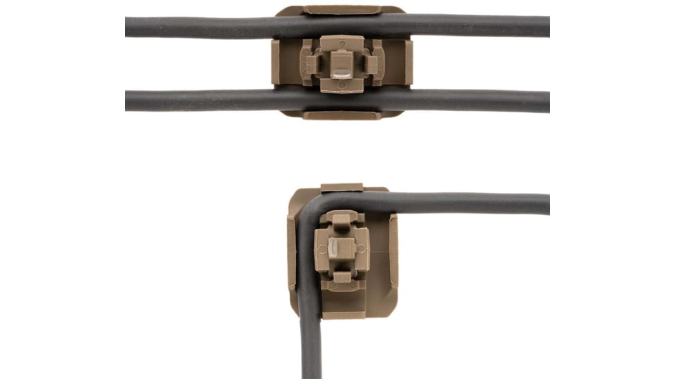 Magpul Industires Wire Control Kit M-LOK For M-LOK Rails, FDE Polymer, MAG1296-FDE 