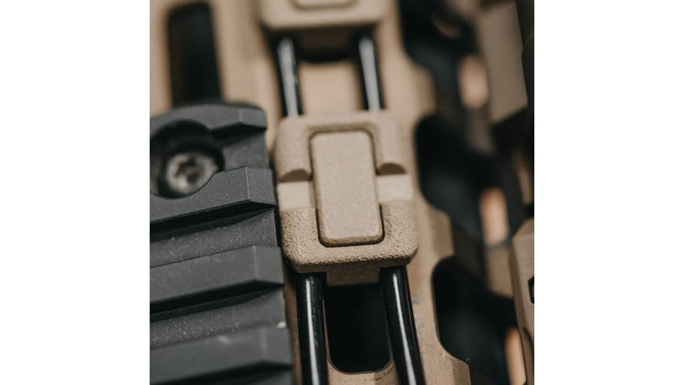 Magpul Industires Wire Control Kit M-LOK For M-LOK Rails, FDE Polymer, MAG1296-FDE 