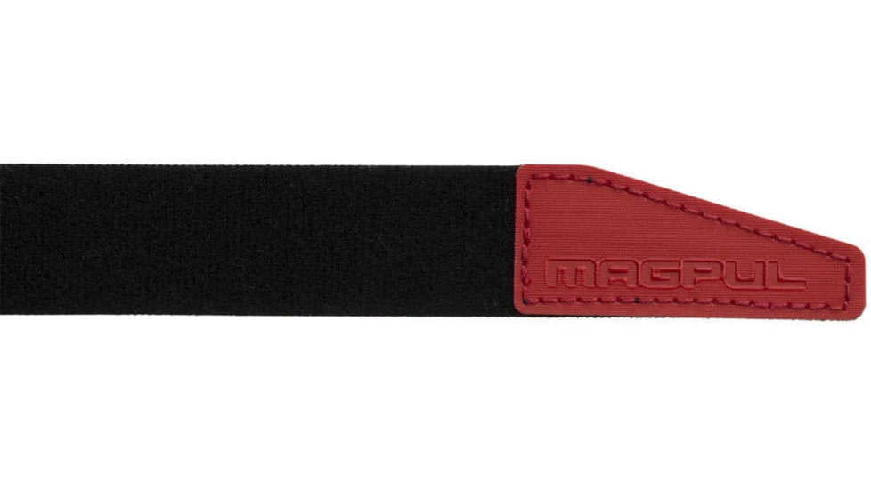 Magpul MAG1442-BLK DAKA Gear Straps Black/Red 12 Long 4 Pack