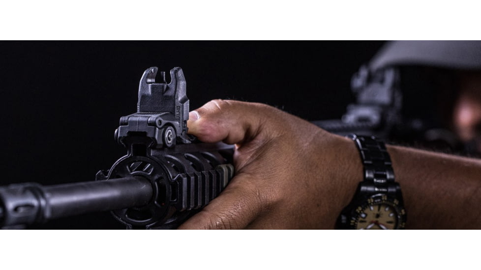 Magpul MBUS Front Flip-Up Back Up Sight Gen 2, Black MAG247BLK