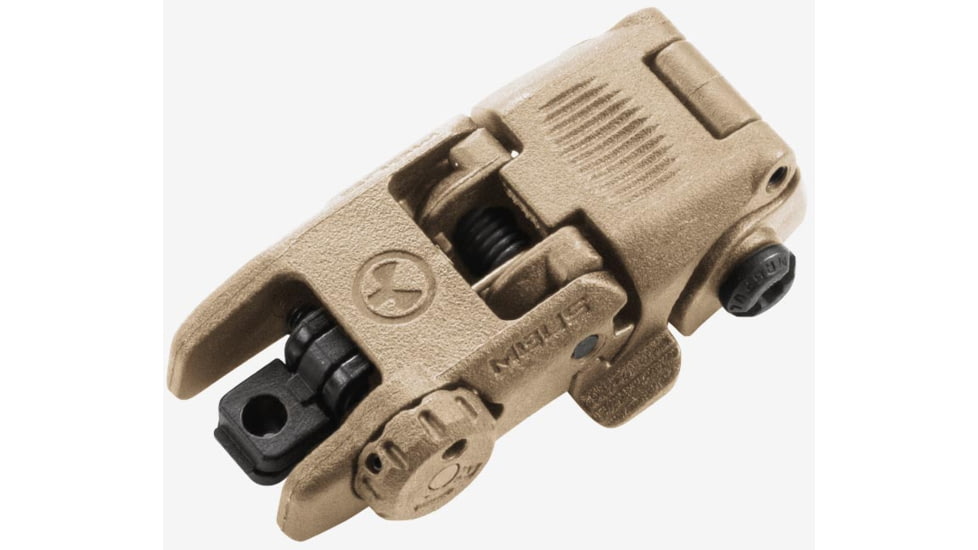 Magpul MBUS Rear Flip-Up Back Up Sight Gen 2, Flat Dark Earth MAG248FDE