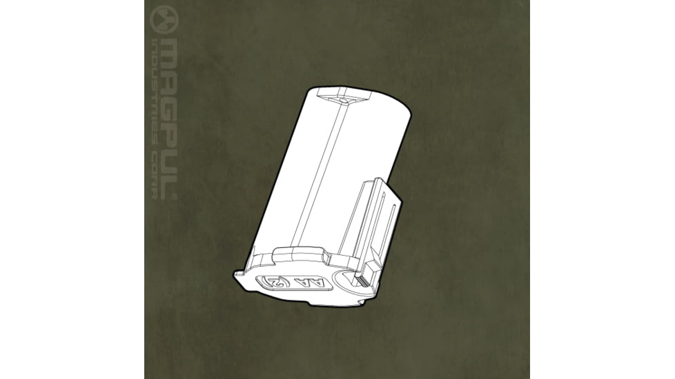 Magpul MIAD Grip Core AA/AAA Foliage Green MAG056FOL