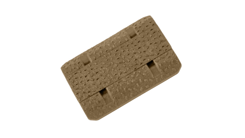 Magpul Industries M-LOK Type 2 Low Profile Rail Covers, Modified Coyote Brown, MAG603MCB