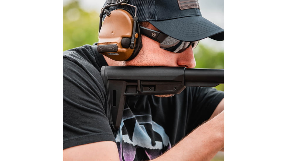 Magpul Magpul MOE TR Mil-Spec AR10/AR15/M4/M16/M110/SR25 Carbine Stock, Black, MAG1444BLK