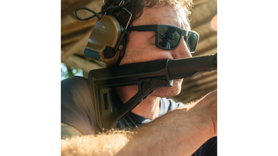 Magpul MOE RL Mil-Spec AR10/AR15/M4/M16/M110/SR25 Carbine Stock, Black, MAG1440BLK