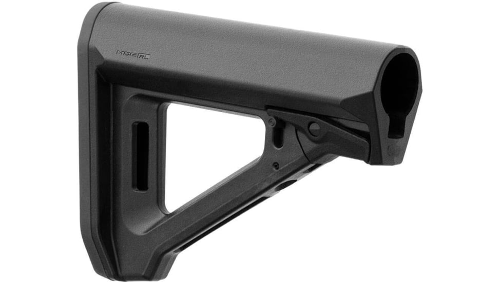 Magpul MOE RL Mil-Spec AR10/AR15/M4/M16/M110/SR25 Carbine Stock, Black, MAG1440BLK