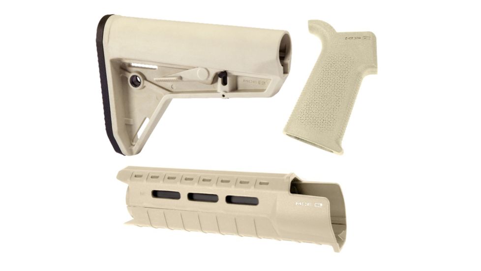 Magpul MOE Slim Line Carbine Furniture Kit, Sand