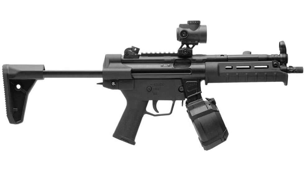 Magpul SL Collapsible Synthetic Stock For H&amp;K MP5, H&amp;K 94, H&amp;K, Black, MAG1250-BLK