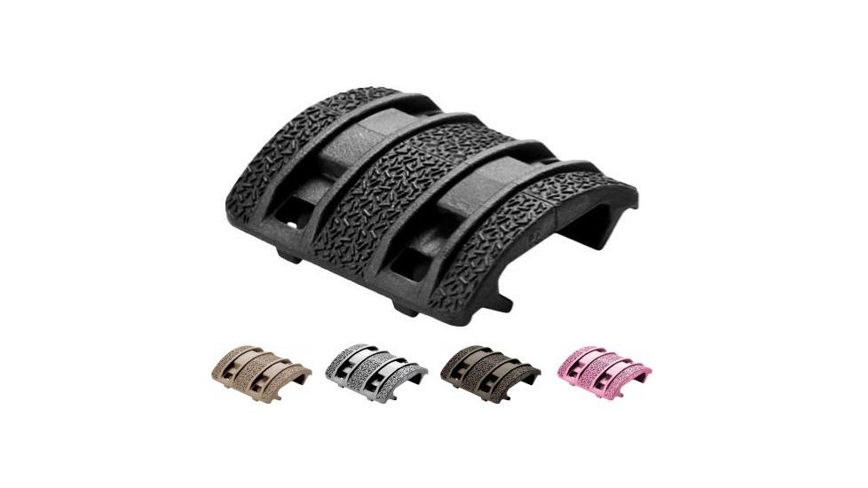 Magpul XTM Enhanced Rail Panel Cover, Black, Flat Dark Earth, Grey, OD Green, Pink
