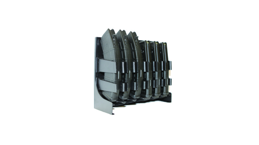 MagStorage Solutions AK-47/AR-10 Magazine Organizer, Black, AKAR10