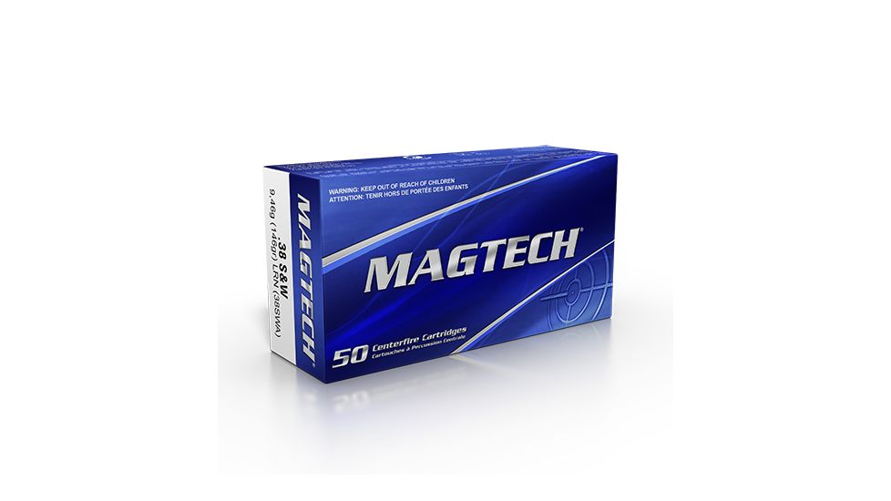 Magtech .38 Smith + Wesson Ammo - 38SWA