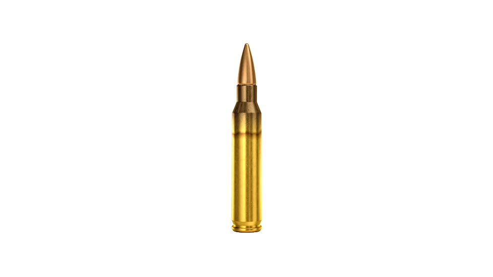 Magtech 5.56X45 62 Grain Full Metal Jacket Brass Cased Rifle Ammo, 50 Rounds, 556B