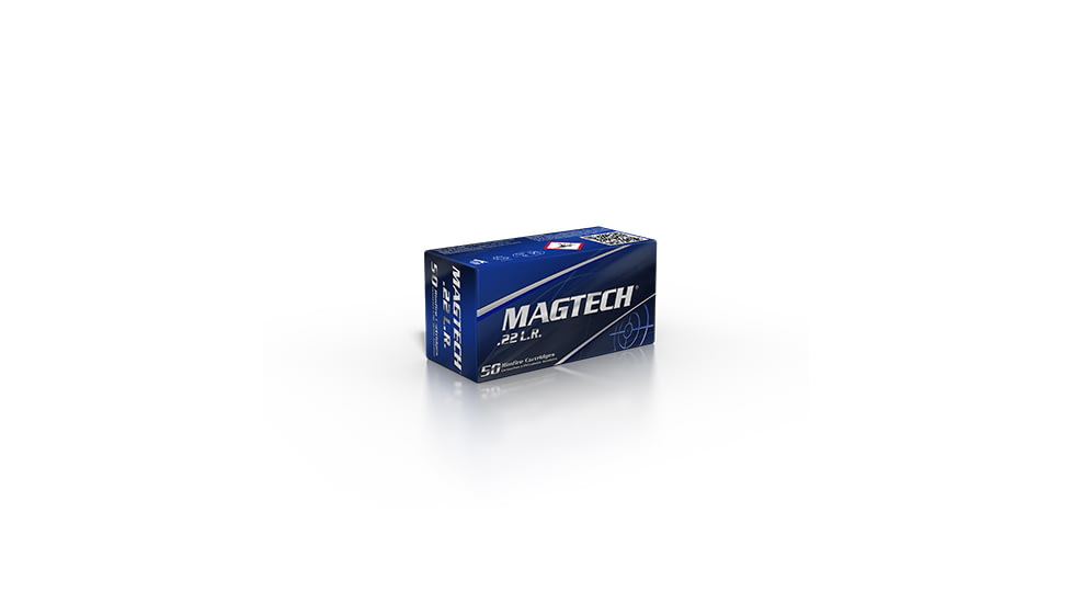 Magtech Rimfire .22 Long Rifle 40 Grain Lead Round Nose Brass Cased Ammo, 5000 Rounds, 22BCS