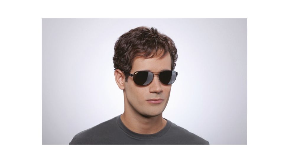 Maui Jim Mahina Sunglasses w/ Gunmetal Frame and Neutral Grey Lenses - 229-02, On Model