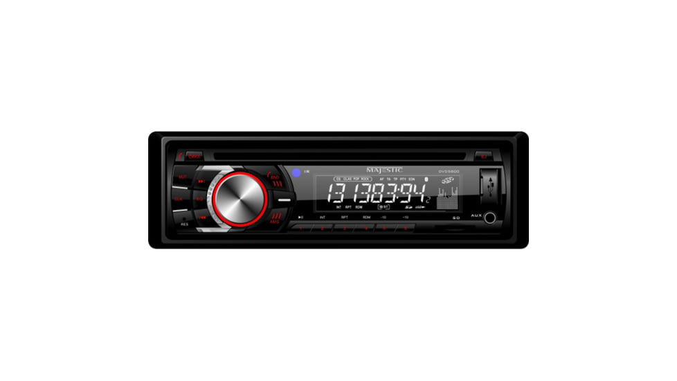 Majestic Global USA Stereo w/DVD, CD, USB, SD, &amp; Bluetooth AM/FM 57626