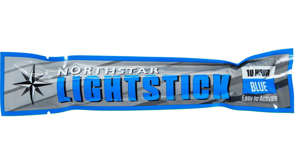 Major Outdoors Northstar 10 Hour Lightsticks, 6in, Blue, 05-7320019000