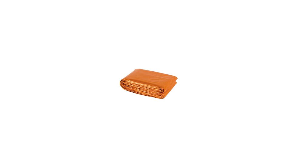 Major Surplus Emergency Blanket, Orange/Silver, 54 in x 84 in 11-5550015000