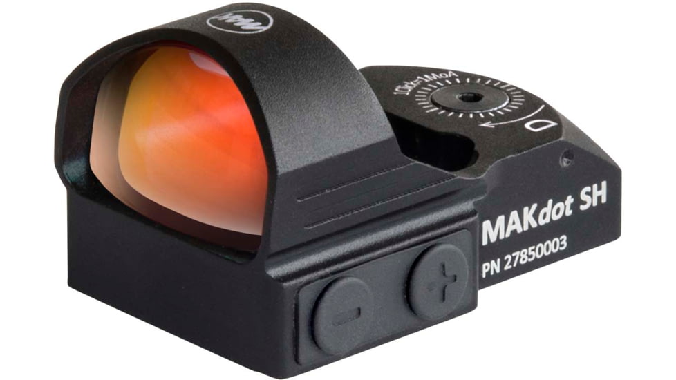MAK Optics Makdot SH Red Dot Sight, 3.5 MOA Dot Reticle, 27850003