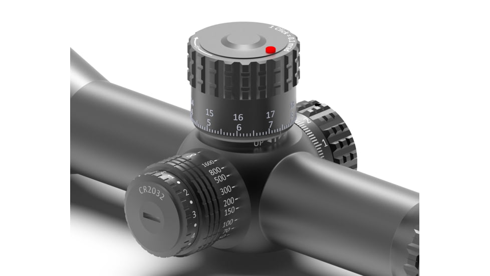 MAK Optics Makpro HD Rifle Scope, 5-25x56i, 56mm, 34mm Tube, First Focal Plane, 1 Dot Reticle, 265305601