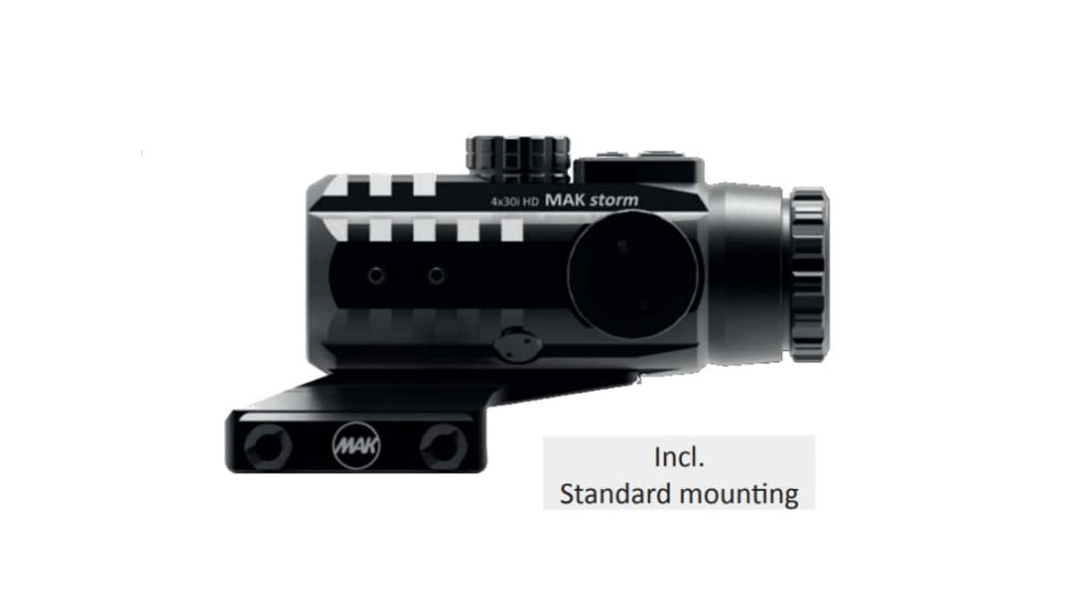 MAK Optics Makstorm 4x30i HD Prismatic Sight, 254003001