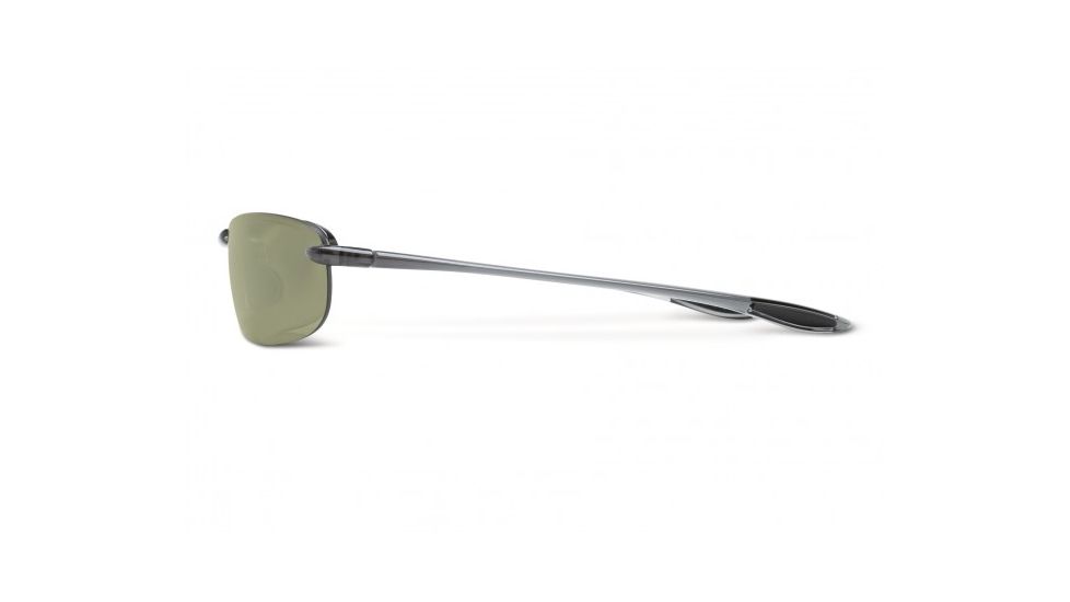 Maui Jim Makaha Reader Sunglasses w/ Smoke Grey Frame and Maui HT 1.50 Magnification Lenses - HT805-1115, Side View
