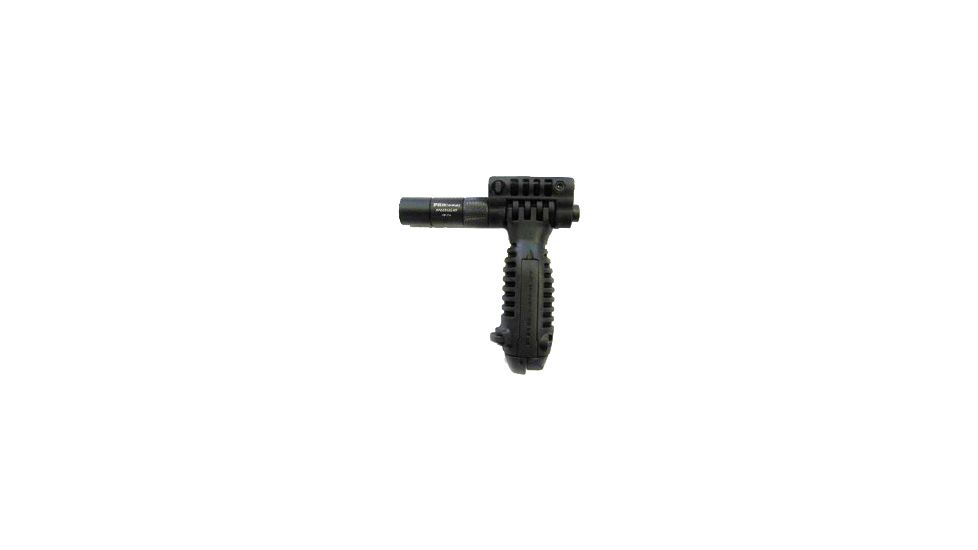 FAB Defense Vertical Foregrip &amp; Bipod w/ Integral Mount for Tactical Light, Black, PodSLB