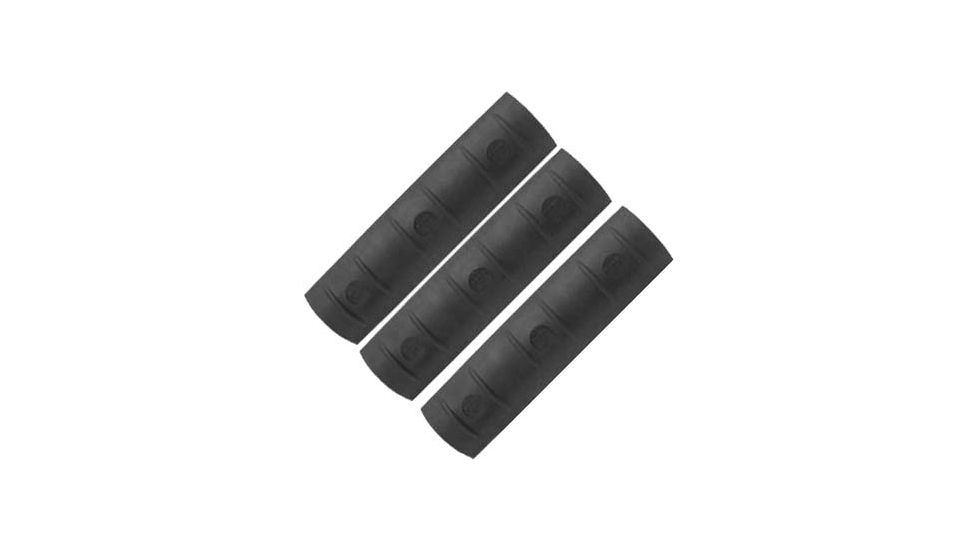 FAB Defense Protective Ladder Rail Covers - Long, Black - Set of Three LRCL-3